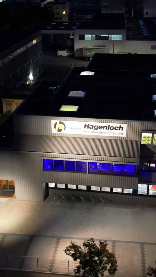 Firmengebäude - Hagenloch Metallbearbeitung - Honen, Innenhonen, Außenhonen, Kreuzschleifen